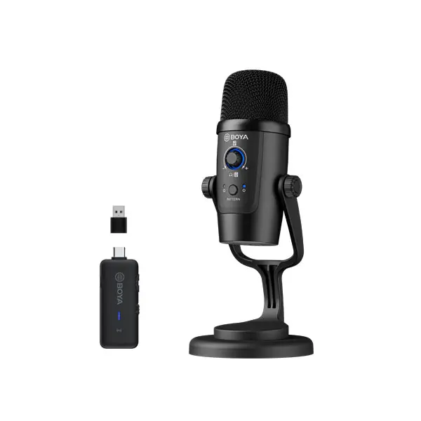 BOYA BY-PM500W Wired/Wireless Dual-Function USB Desktop Microphone