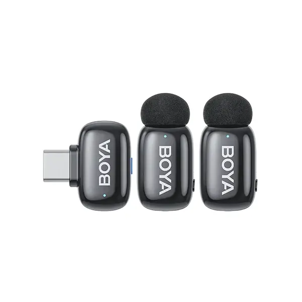 BOYA Mini 2-04 AI Noise Cancellation Super Mini Wireless Microphone System