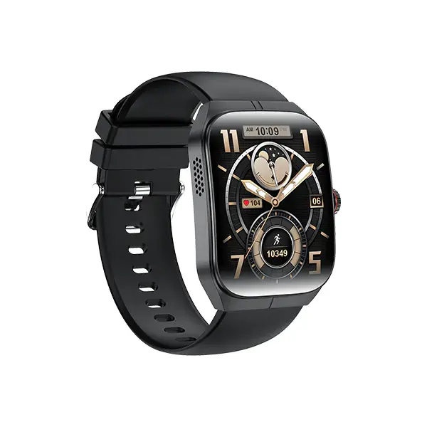 Blisbond Crescent AMOLED Display Bluetooth Calling Smart Watch Front View