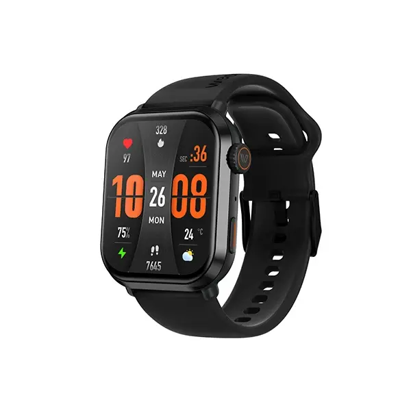 Weofly Power 2 AMOLED Display Bluetooth Calling Smartwatch Front View